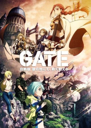 ดูอนิเมะออนไลน์ Gate Jieitai Kanochi nite Kaku Tatakeri